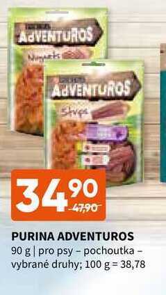 Terno Purina adventuros 90 g nabídka