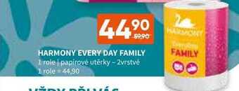 Terno Harmony every day family 1 role | papírové utěrky - 2vrstvé nabídka