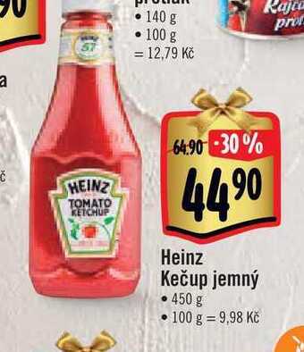 Albert Heinz kečup jemný 450 g nabídka