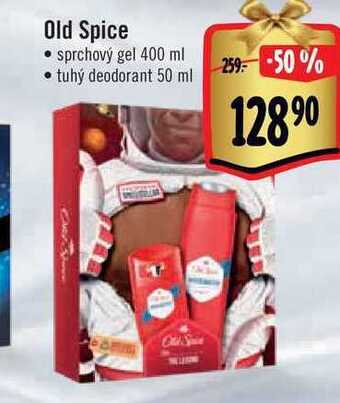 Albert Old spice balíček nabídka