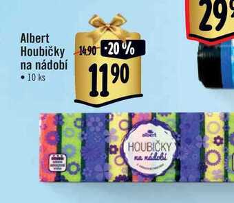 Albert Albert houbičky na nádobí • 10 ks nabídka