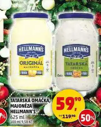 Penny Market Hellmann's tatarská omáčka, 625 ml nabídka