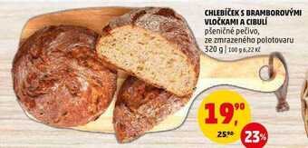 Penny Market Chlebíček s bramborovými vločkami a cibulí, 320 g nabídka