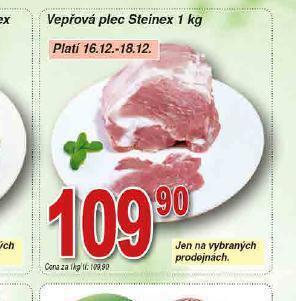 Lidl Vepřová plec nabídka