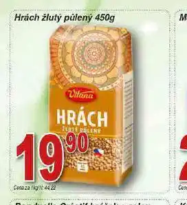 Lidl Hrách žlutý půlený nabídka