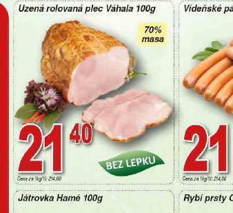 Lidl Uzená rolovaná plec nabídka