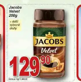 Lidl Jacobs velvet instantní káva nabídka