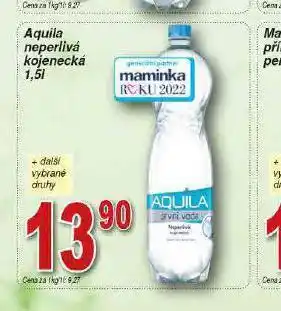 Lidl Aquila neperlivá kojenecká nabídka