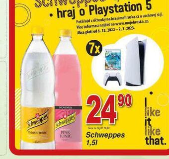 Lidl Schweppes nabídka