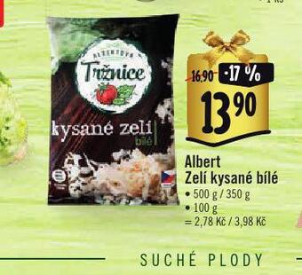 Albert Albert zelí kysané bílé nabídka