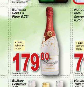 Lidl Bohemia sekt la fleur nabídka