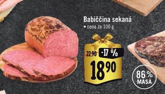 Albert Babiččina sekaná nabídka