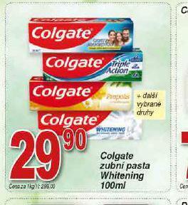 Lidl Colgate zubní pasta nabídka