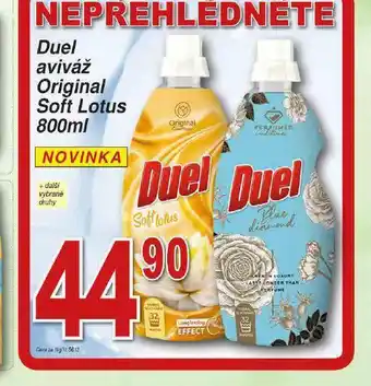 Lidl Duel aviváž original soft lotus nabídka