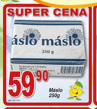 Lidl Máslo 250 g nabídka