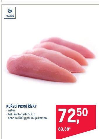 Makro Kuřecí prsní řízky nabídka