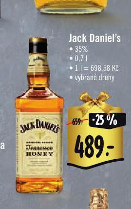 Jip Jack daniel's nabídka