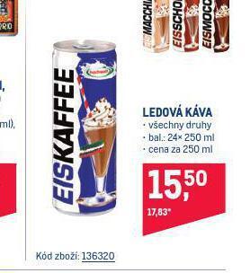 Makro Ledová káva nabídka