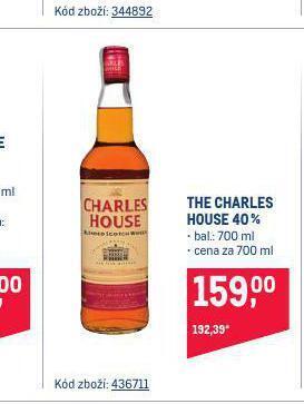Makro The charles house 40% nabídka