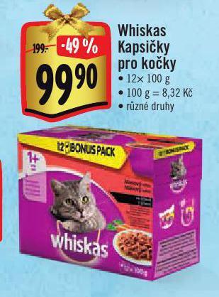Jip Whiskas kapsičky pro kočky nabídka