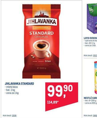 Makro Jihlavanka standard nabídka