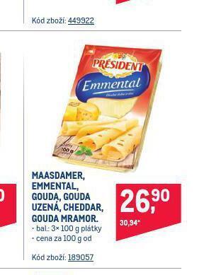 Makro Gouda nabídka