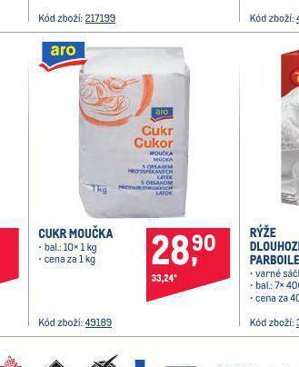 Makro Cukr moučka nabídka