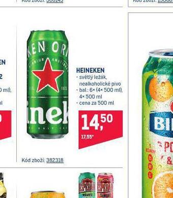 Makro Pivo heineken nabídka