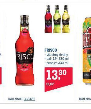 Makro Frisco nabídka