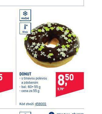 Makro Donut nabídka