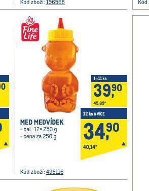 Makro Med medvídek nabídka