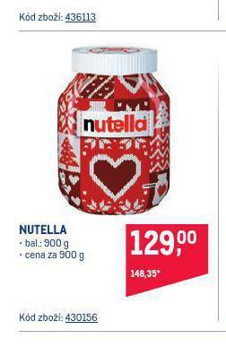 Makro Nutella nabídka