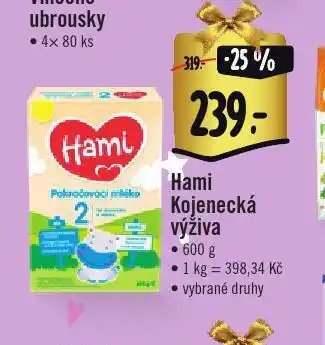 Jip Hami kojenecká výživa nabídka