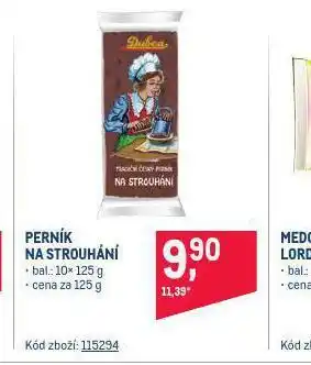 Makro Perník na strouhání nabídka