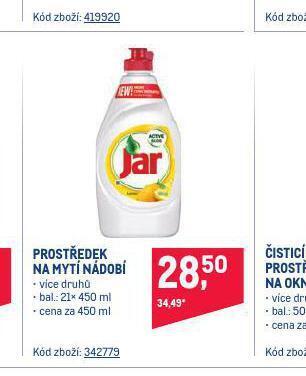 Makro Jar prostředek na nádobí nabídka