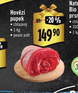 Albert Hovězí pupek nabídka