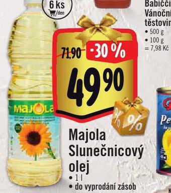 Albert Majola slunečnicový olej nabídka