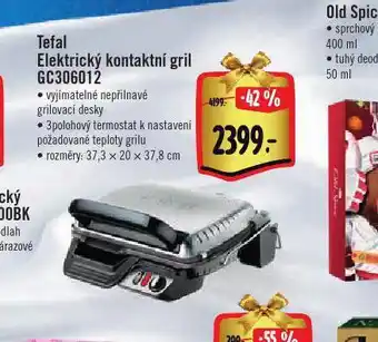 Tefal elektrický kontaktní gril