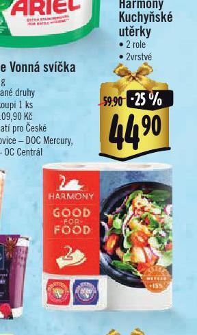 Albert Harmony kuchyňské utěrky nabídka