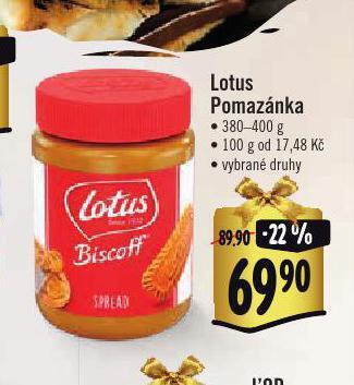 Albert Lotus pomazánka nabídka