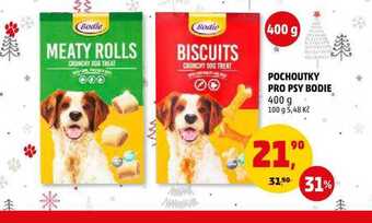 Penny Market Pochoutky pro psy bodie, 400 g nabídka