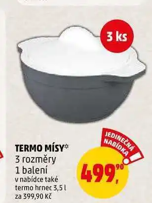 Penny Market Termo mísy, 1 balení nabídka