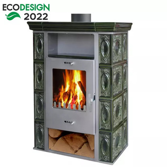 Baumax Kachlová kamna weimar ii olive-green 7 kw nabídka