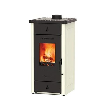 OBI Alfa plam krbová kamna elita iii eco 8 kw, krémová, 45,5 x 44,2 x 86,5 cm nabídka