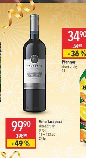 Globus Vina tarapaca nabídka