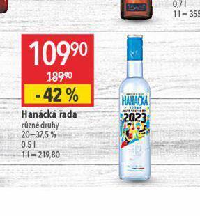 Globus Hanácká řada nabídka