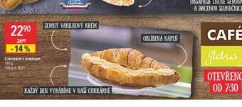 Globus Croissant s krémem nabídka