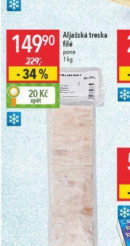 Globus Aljašská treska nabídka