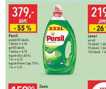 Globus Persil prací prostředek nabídka