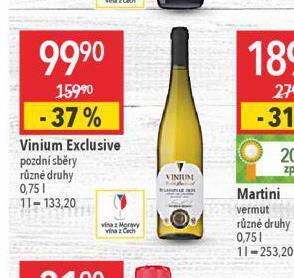Globus Vinium exclusive nabídka